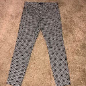 Black and white pants